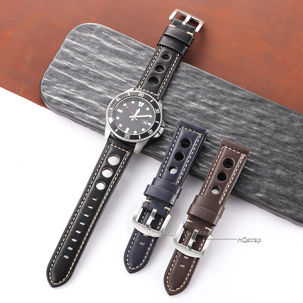 CowLost | cowhide-watch-strap-vintage-genuine-leather-20mm-22mm-24mm-26mm-watchband-women-men-watch-band-for-seiko-belt-with-pin-buckle |4