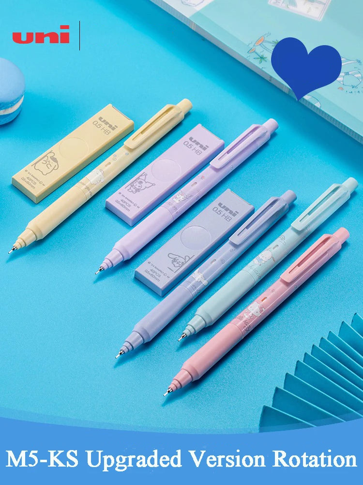 CowLost | product_id-uni-m5-ks-kuru-toga-mechanical-pencil-0-5mm-self-rotating-lead-black-technology |1