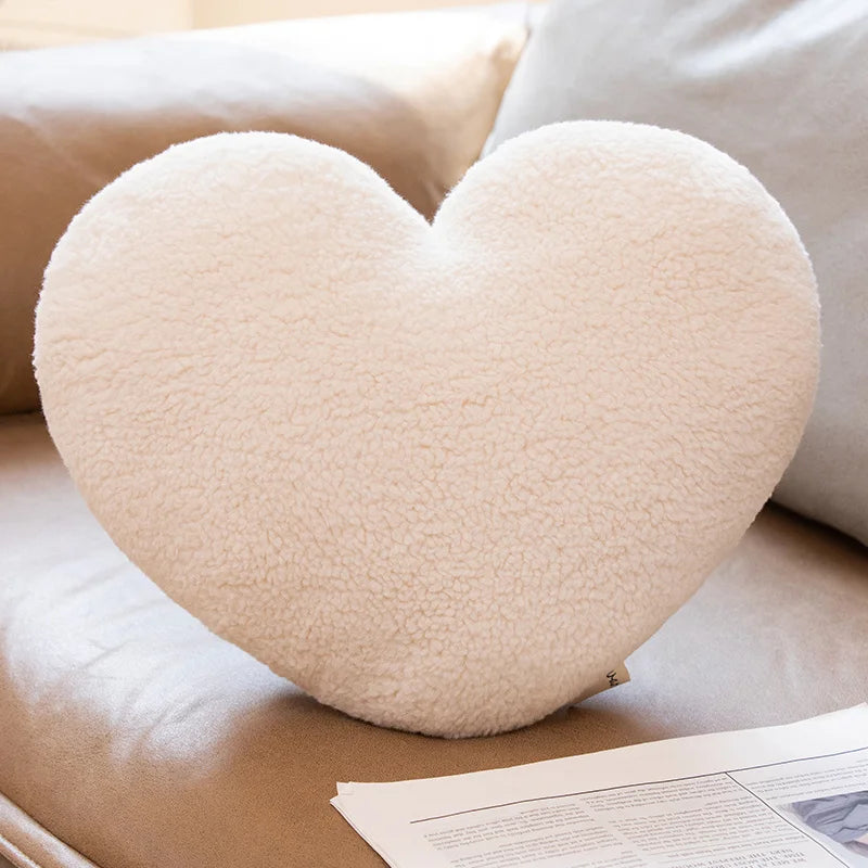 CowLost | fencing-barriers-ins-plush-heart-throw-pillow-cushion |25
