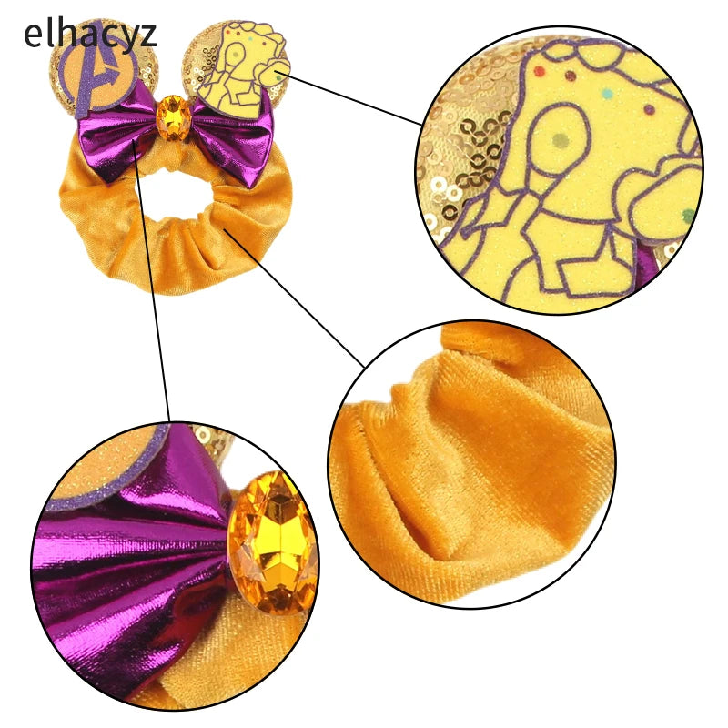 CowLost | disney-mouse-velvet-hair-scrunchies-hairband-for-girls |3
