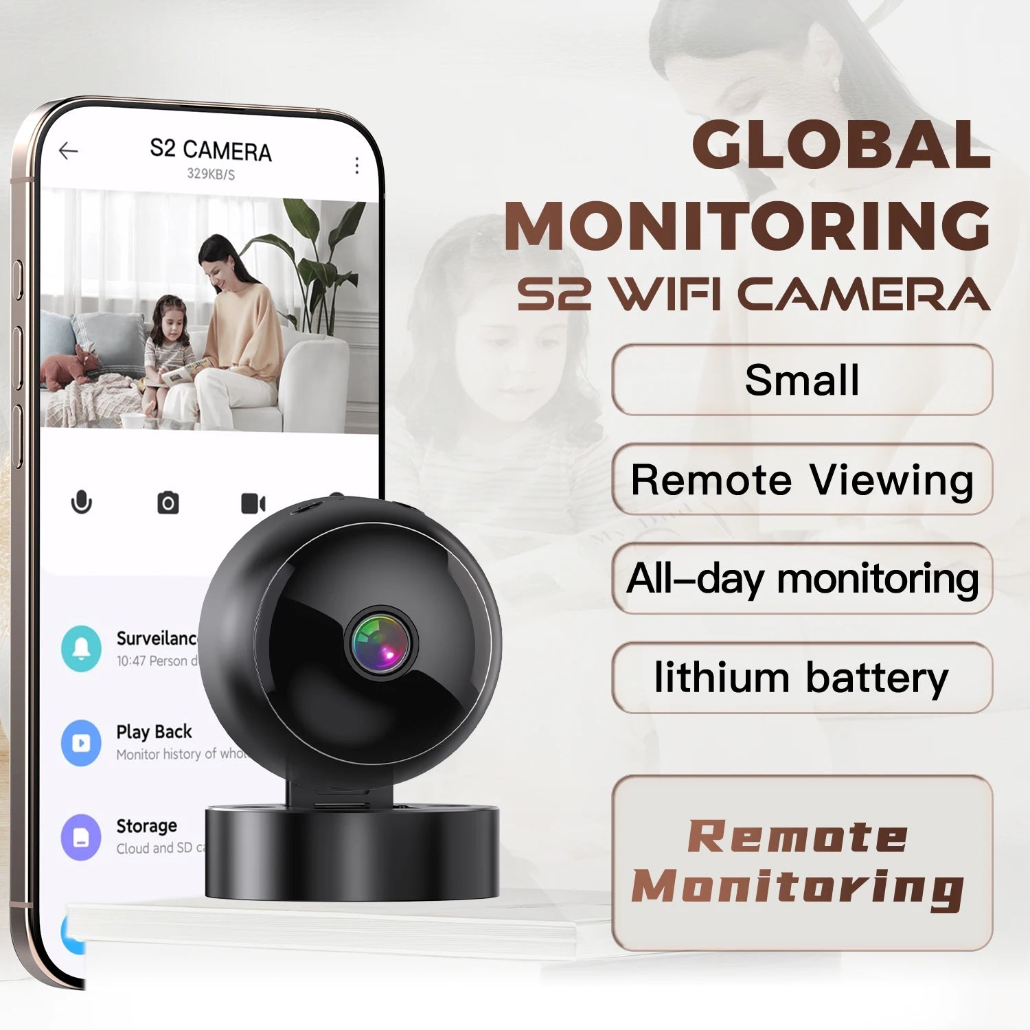 CowLost | product_id-vesafe-2-4g-wifi-mini-1080p-hd-wireless-remote-monitoring-camera-with-tf-card-support |2