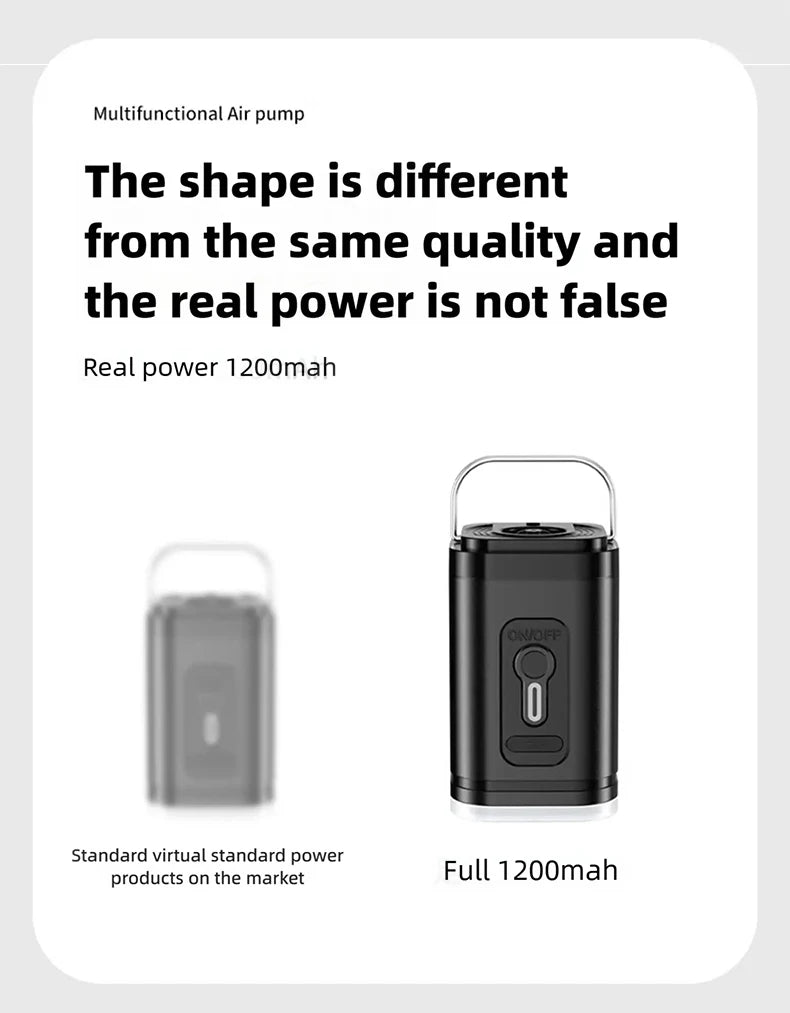 CowLost | pool-floats-product_id-yiju-mini-portable-usb-rechargeable-air-pump-with-1200mah-battery-for-inflating-and-deflating |10