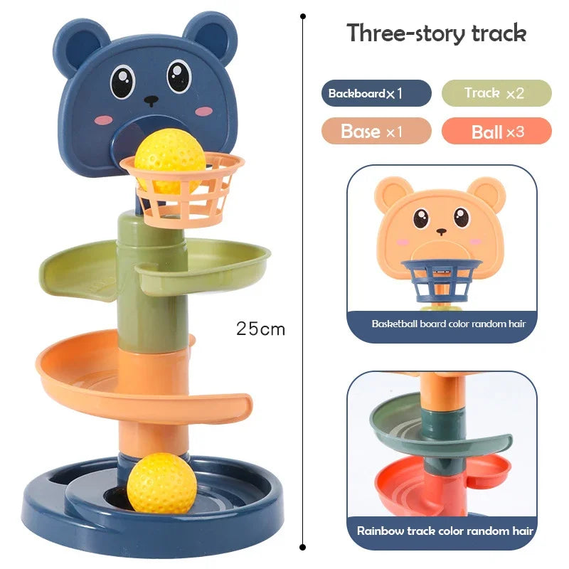 CowLost | product_id-2-7-layers-rolling-ball-track-educational-stacking-toy-for-kids-gift |22