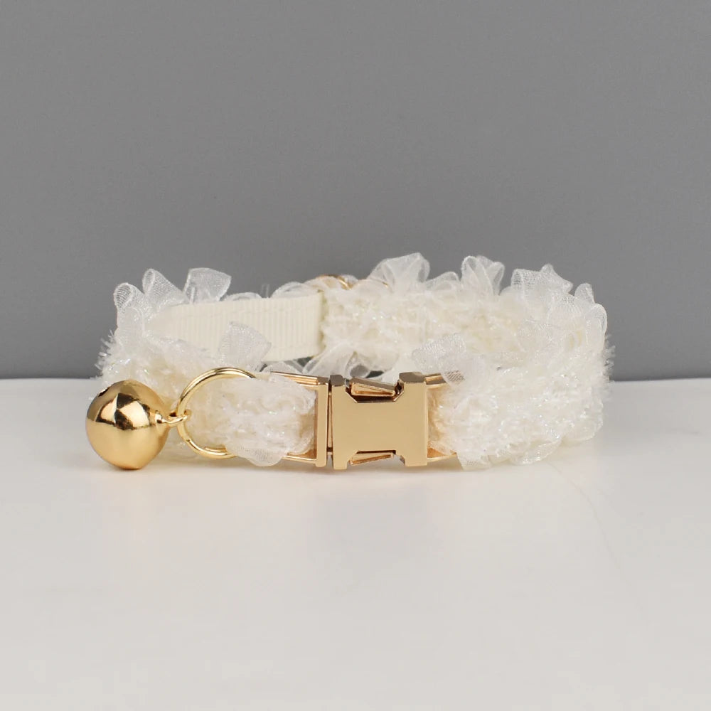 CowLost | cat-furniture-adjustable-lace-cat-collar-with-safety-bell-and-personalized-name |15