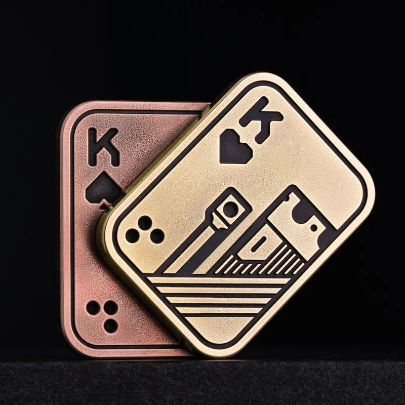 CowLost | product_id-magnetic-metal-poker-card-fidget-slider-stress-relief-edc-coin-toy |12