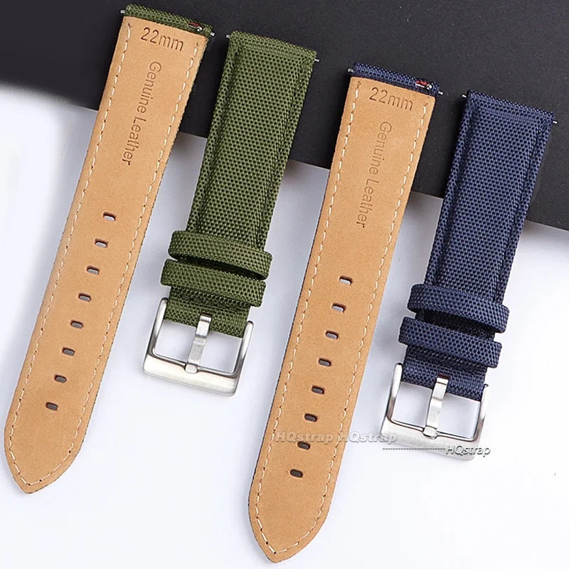 CowLost | product_id-20-22mm-genuine-leather-nylon-quick-release-watch-strap-for-rolex-seiko-huawei |3