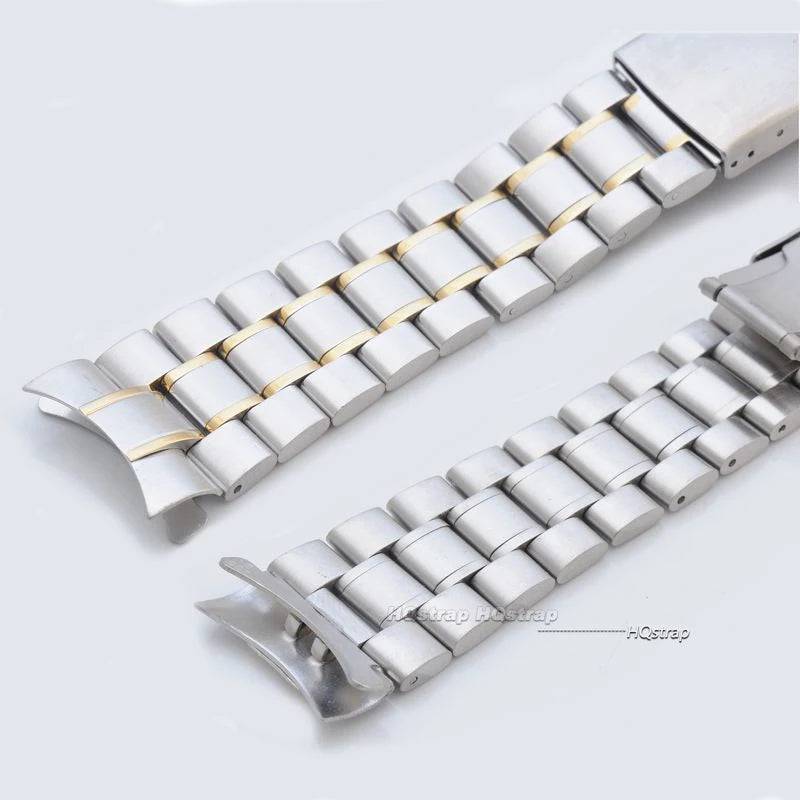 CowLost | product_id-stainless-steel-curved-end-watchband-20-22mm-for-rolex-seiko-replacement-unisex-strap |3