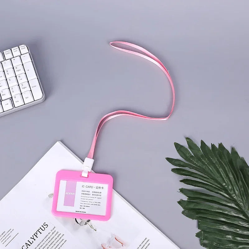 CowLost | uncategorized-plastic-work-card-holder-with-lanyard-rope |26