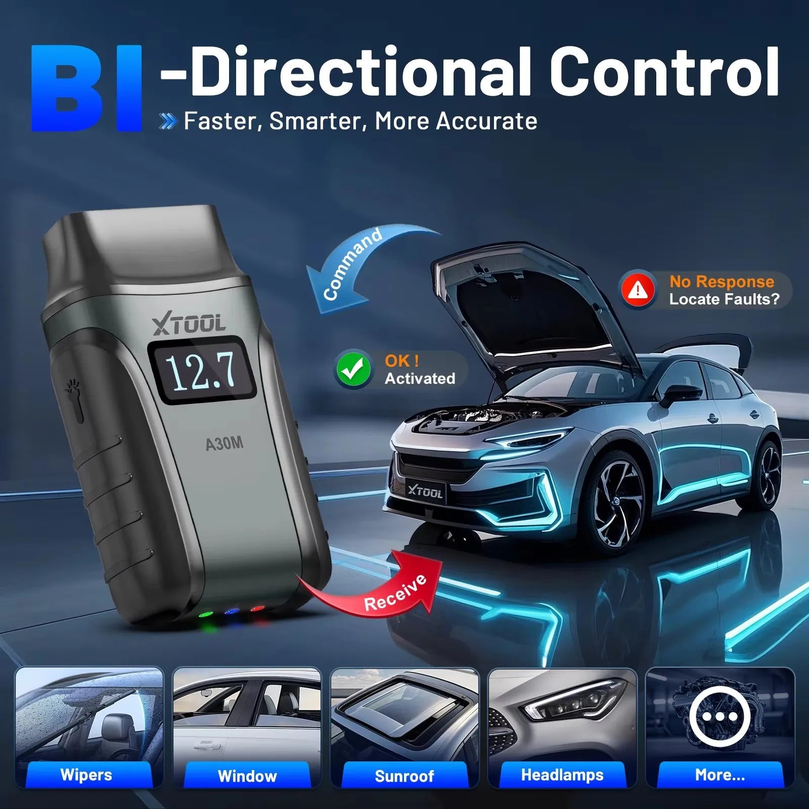 CowLost | xtool-anyscan-a30m-v2-0-hot-version-update-from-a30d-obd2-bt-diagnostic-tools-all-car-full-system-bi-directional-26-reset |3