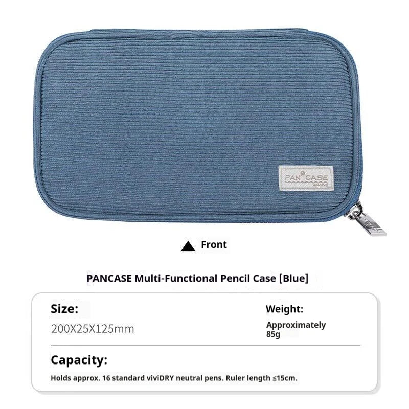 CowLost | product_id-japanese-kokuyo-corduroy-pencil-case-durable-pen-bag-for-school-office-supplies |12