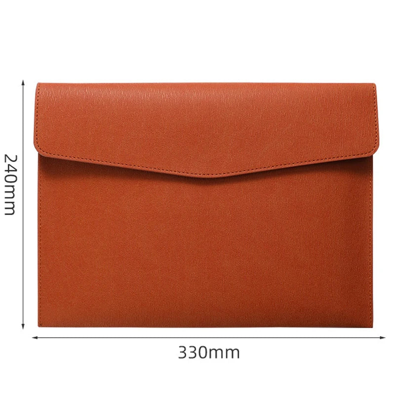 CowLost | faux-leather-document-bag-business-information-bag |25