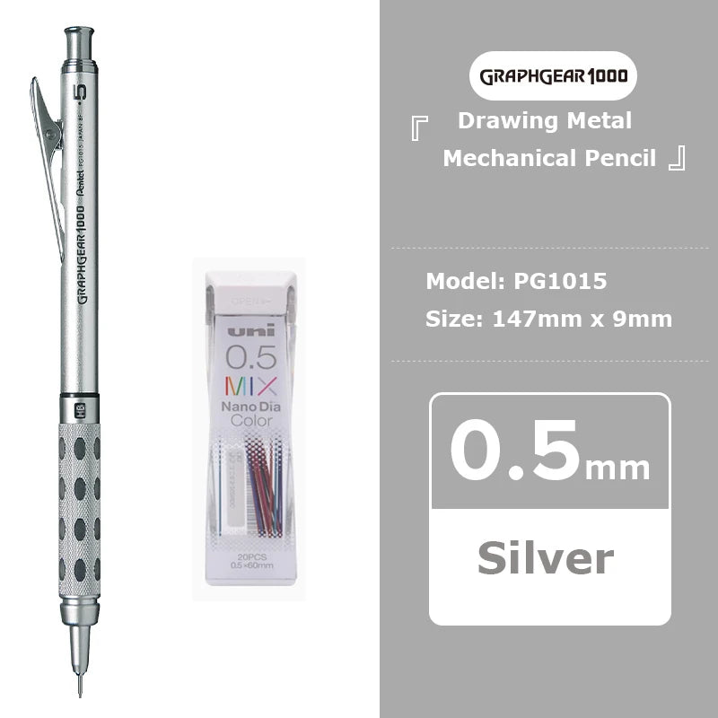 CowLost | product_id-pentel-pg1000-metal-mechanical-drafting-pencil-0-3-0-9mm-low-center-gravity-for-architects-and-artists |25