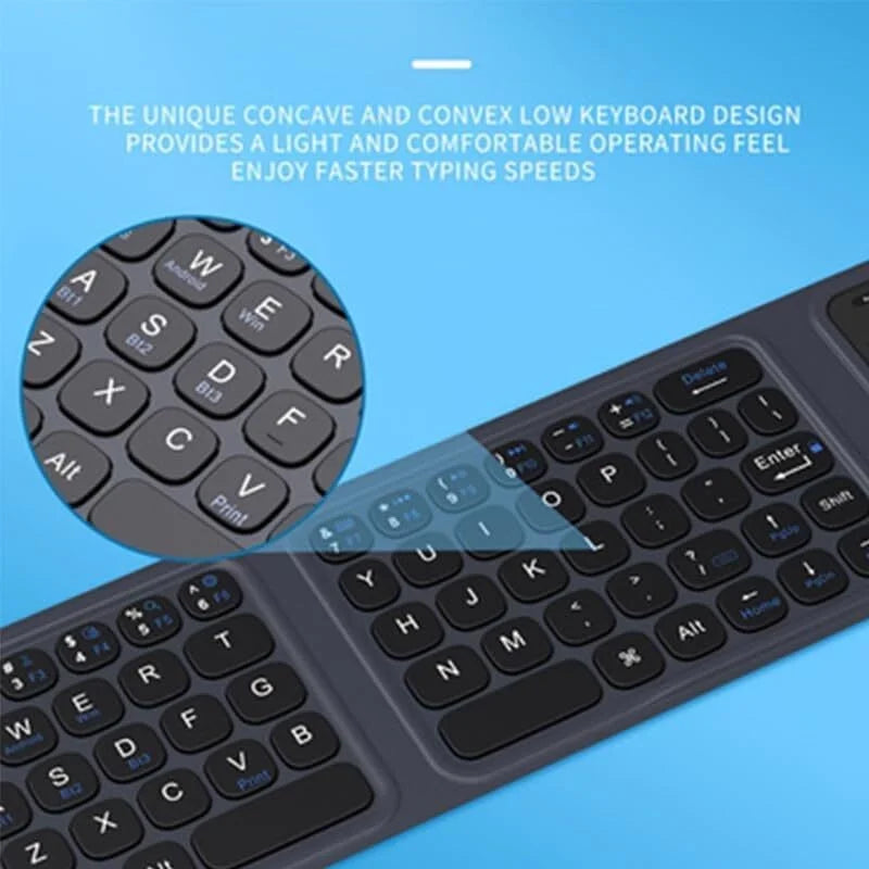CowLost | product_id-jomaa-tri-fold-bluetooth-keyboard-with-pu-leather-cover-3-device-wireless-connection-for-tablet-phone-laptop |6
