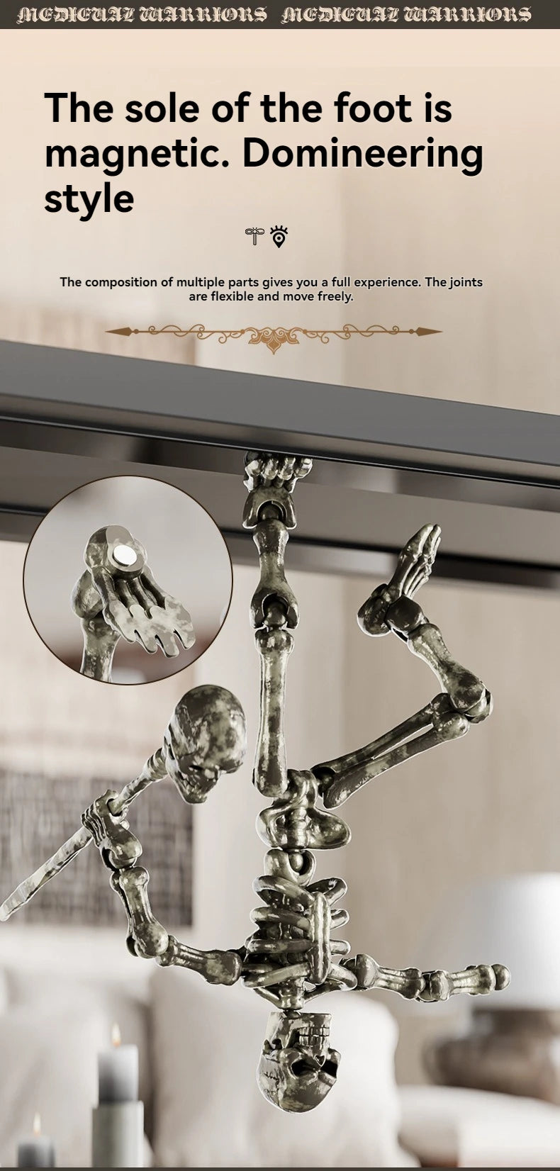 CowLost | product_id-halloween-death-god-skeleton-multi-joint-shapeshift-robot-action-figure-t13 |10