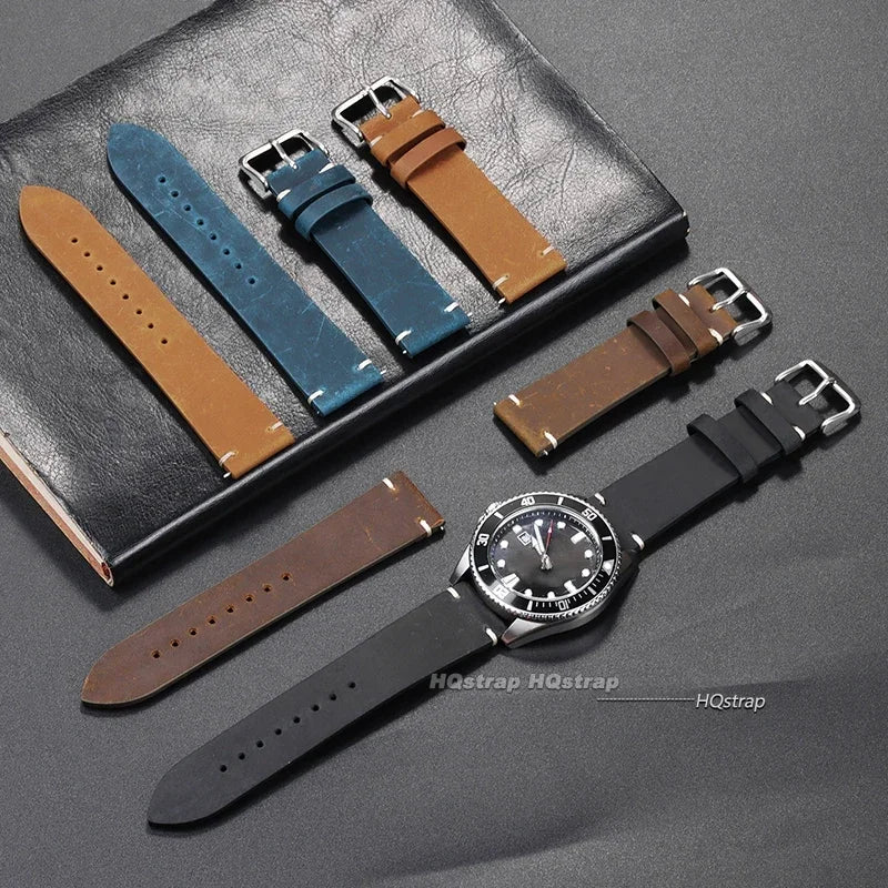 CowLost | product_id-handmade-cowhide-leather-watch-strap-18-24mm-soft-vintage-band-for-seiko-smartwatch |2