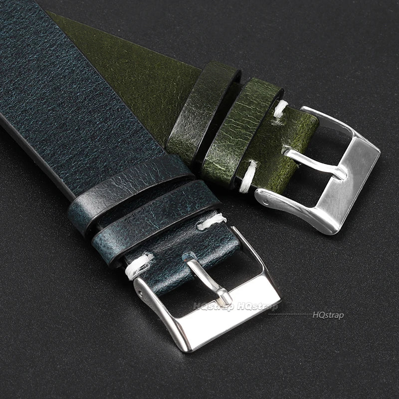 CowLost | watch-bands-product_id-handmade-retro-genuine-leather-quick-release-watchbands-calfskin-strap-18mm-22mm-replacement-belt |5