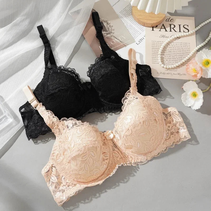 CowLost | women-sexy-lace-bra-push-up-bras-36-42-b-c-cup-plus-size-french-style |3