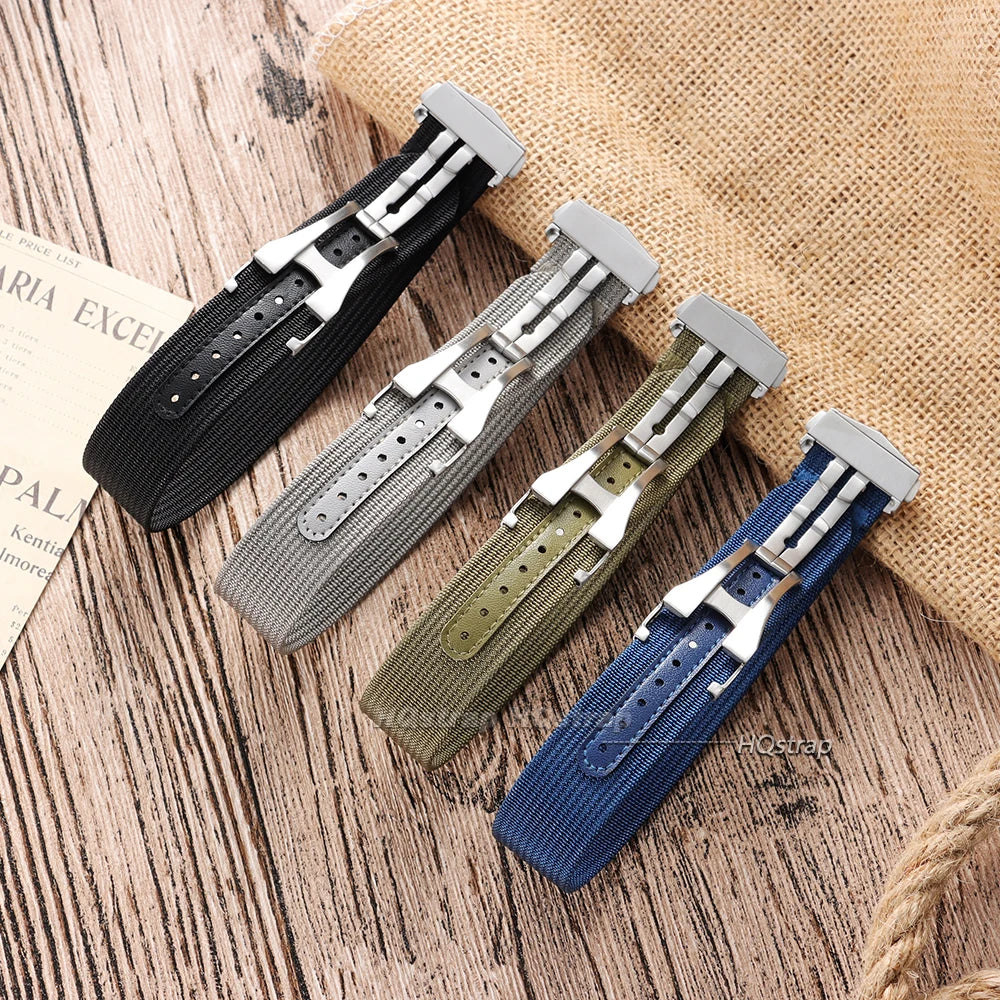 CowLost | bracelets-product_id-20mm-22mm-waterproof-nylon-watchband-for-omega-seiko-tudor-with-folding-buckle |2