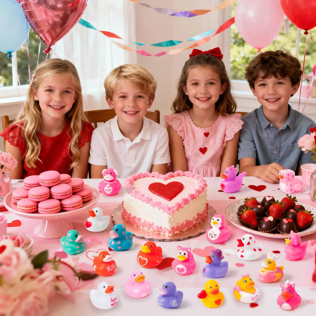 CowLost | product_id-6-12-24pcs-valentines-mini-rubber-duck-bath-toys-for-kids-2-16 |5