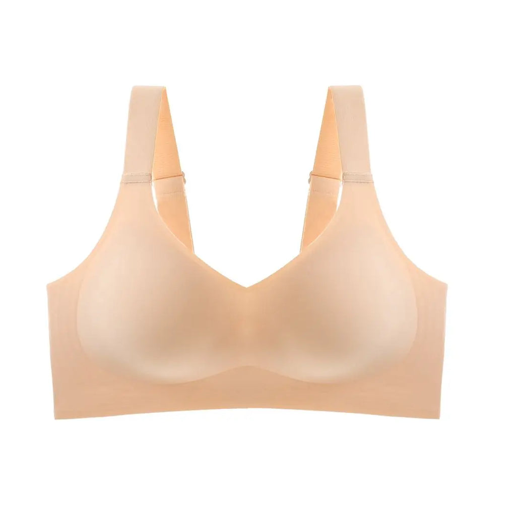 CowLost | product_id-seamless-wire-free-push-up-bra-for-women-large-size-with-adjustable-thin-molded-cups |9