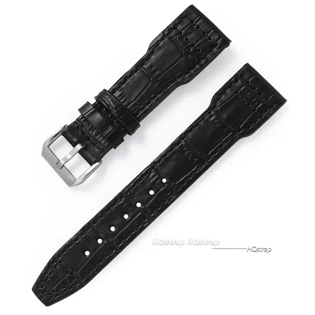CowLost | bracelets-product_id-20mm-21mm-22mm-cowhide-leather-watchband-for-iwc-pilot-portugieser-portofino-wrist-strap |10