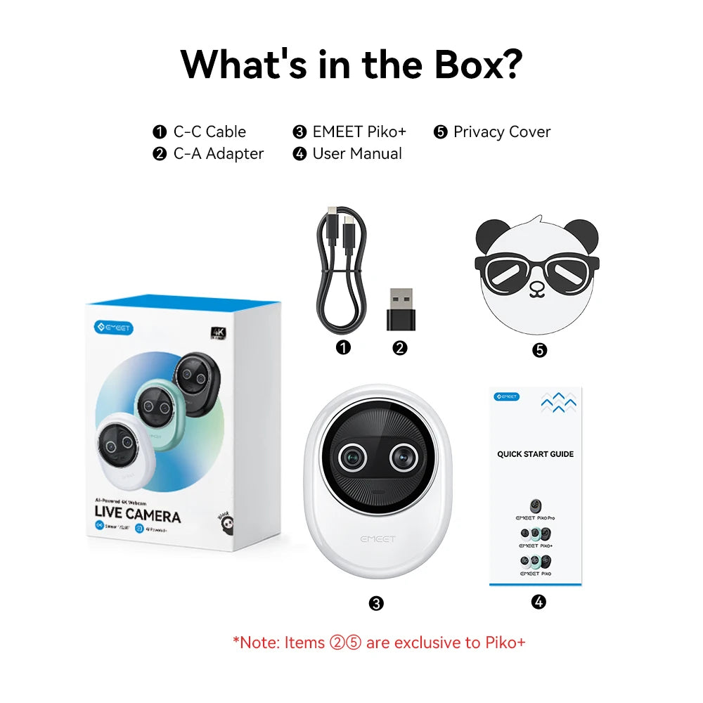 CowLost | webcam-4k-for-streaming-for-laptop-computer-uhd-mini-webcam-emeet-piko-usb-camera-with-3-mics-webcam-tripod |21