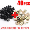 CowLost | product_id-20-40-metal-engine-guard-nuts-screws-clips-washers-for-bmw-e46-e90-e92-f10 |7