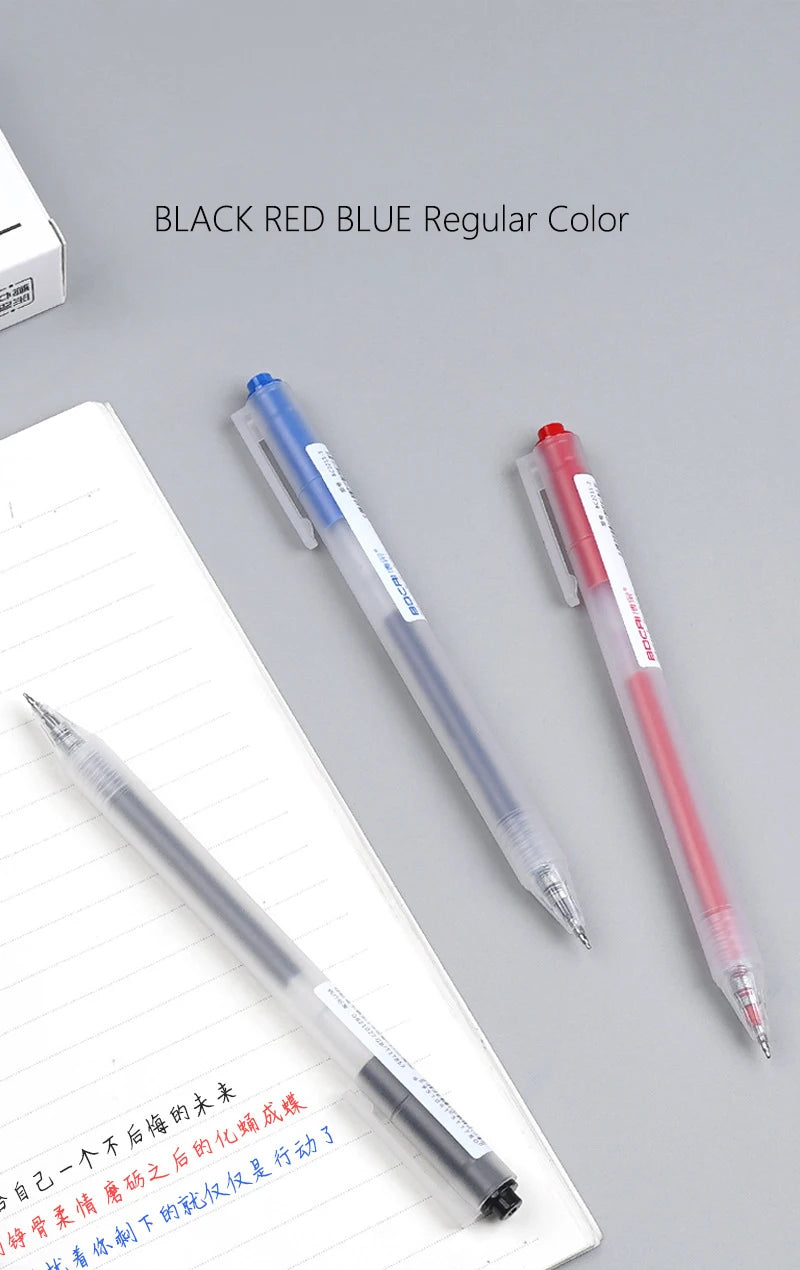CowLost | product_id-6-pcs-0-5mm-st-synergy-tip-retractable-quick-dry-gel-pens-for-school-office |9
