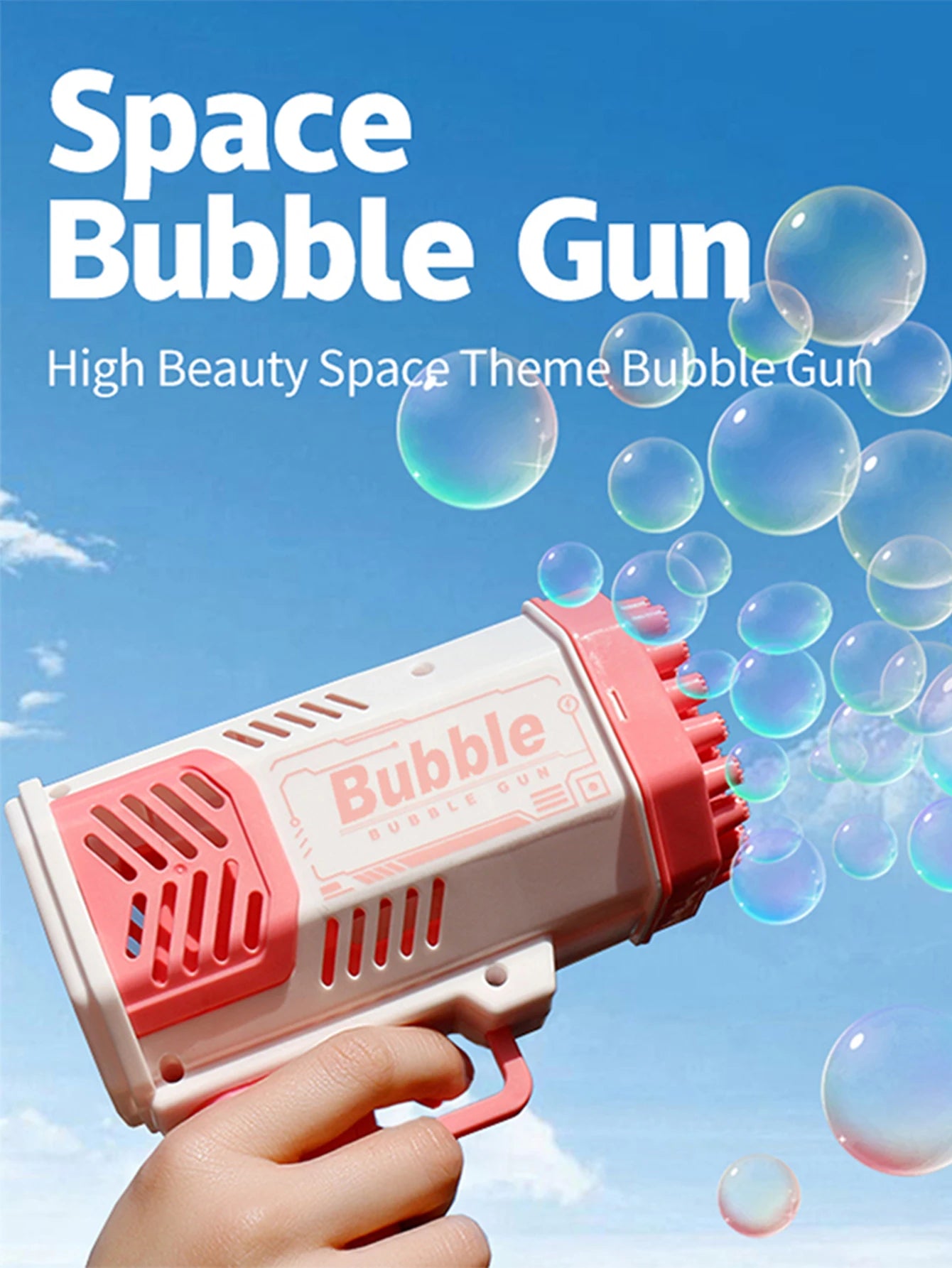 CowLost | product_id-childrens-40-hole-portable-automatic-bubble-gun-toy-with-light-no-battery-needed |12