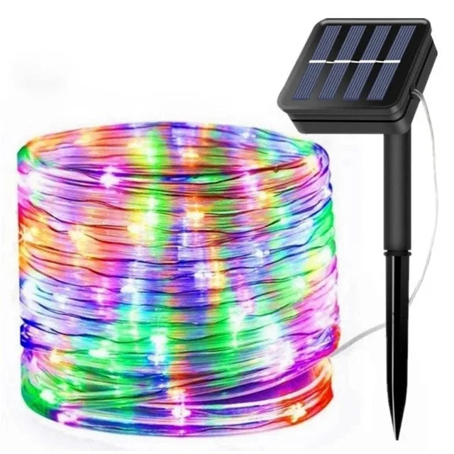 CowLost | product_id-300led-solar-waterproof-outdoor-fairy-rope-lights-for-garden-lawn-pathway-christmas-decor |24