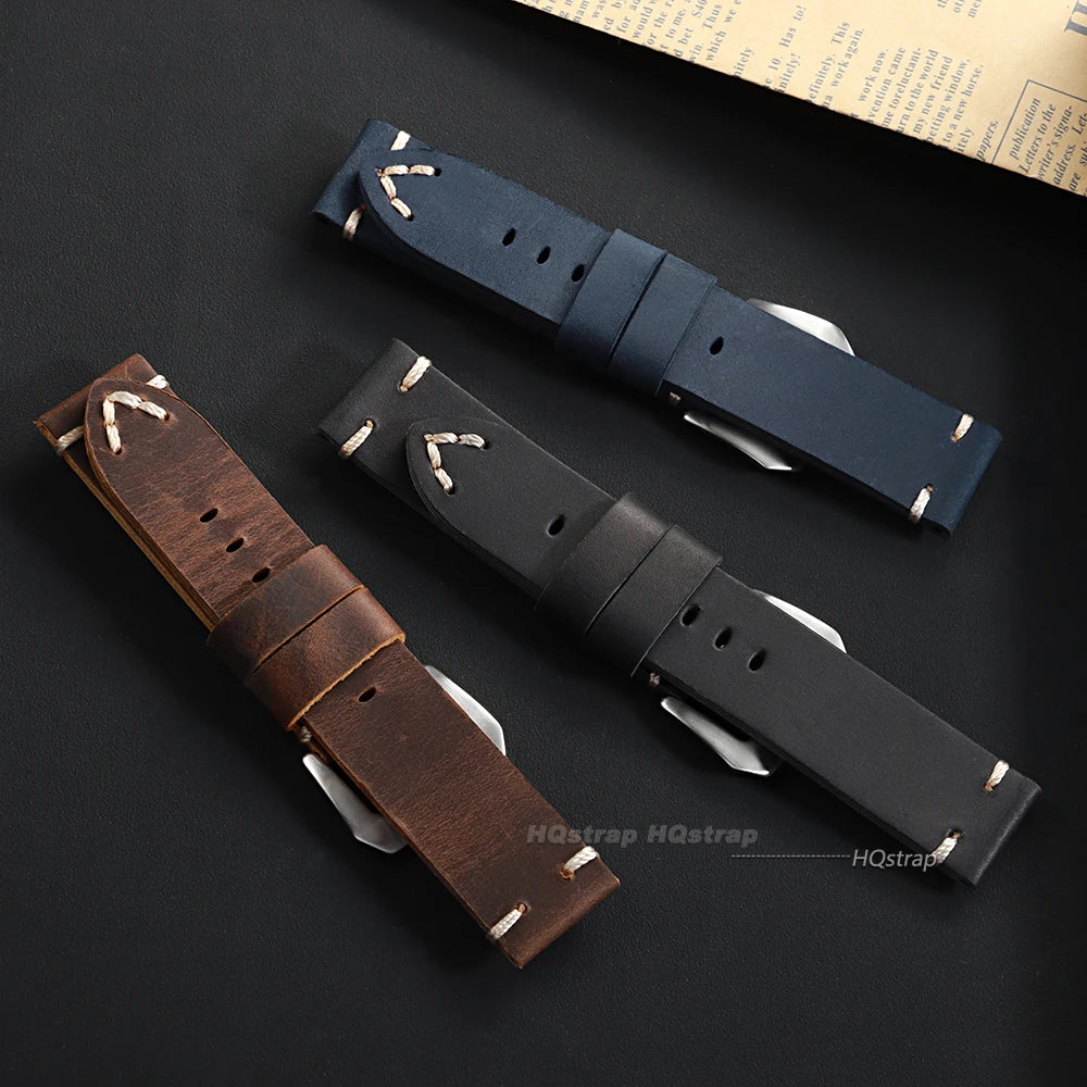 CowLost | product_id-handmade-vintage-brown-cowhide-leather-watchband-18-26mm-for-panerai-pam111-441-men |2