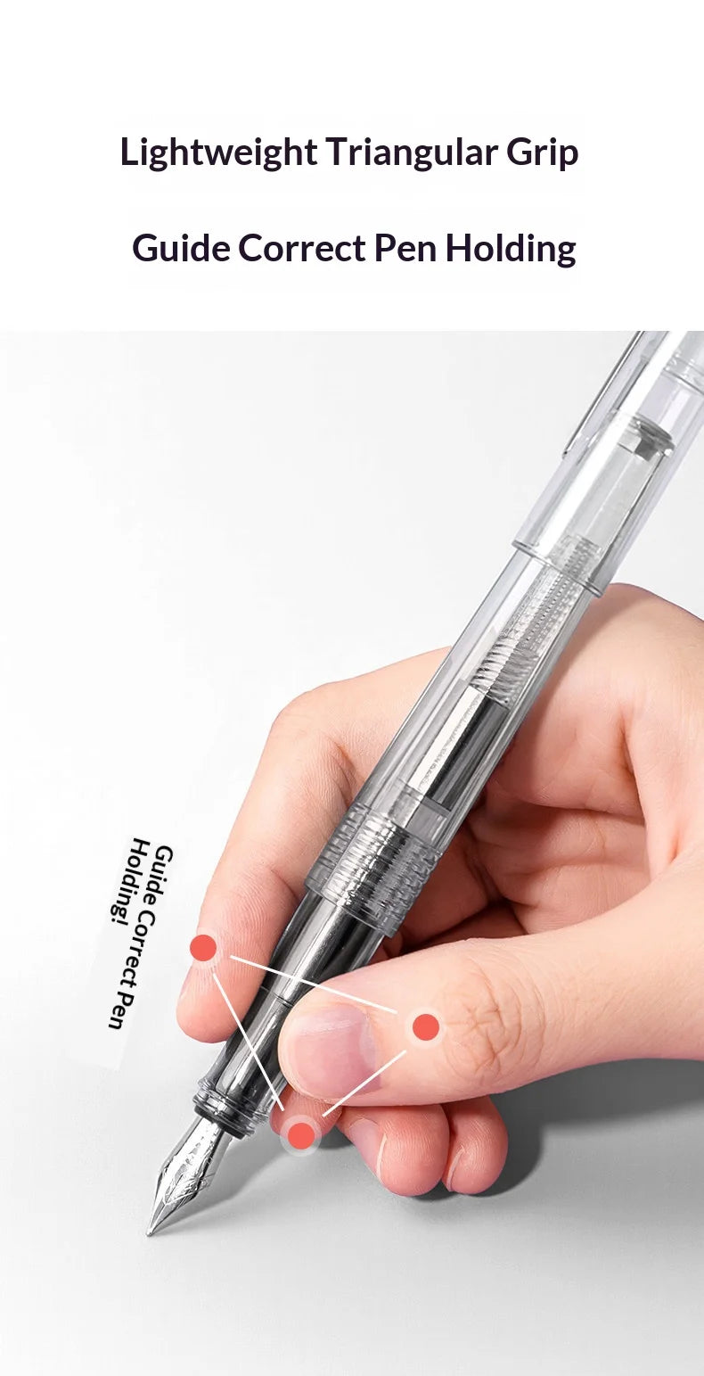 CowLost | product_id-nusign-985-professional-fountain-pen-ef-nib-dual-ink-refill-for-calligraphy-daily-writing |12