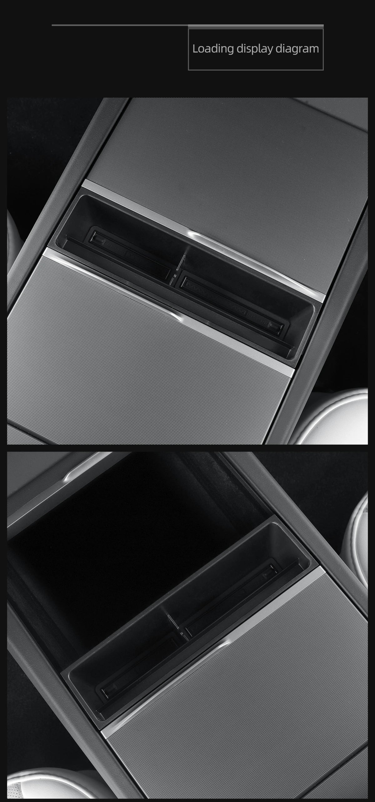 CowLost | for-tesla-model-3-highland-2025-central-control-storage-box |15