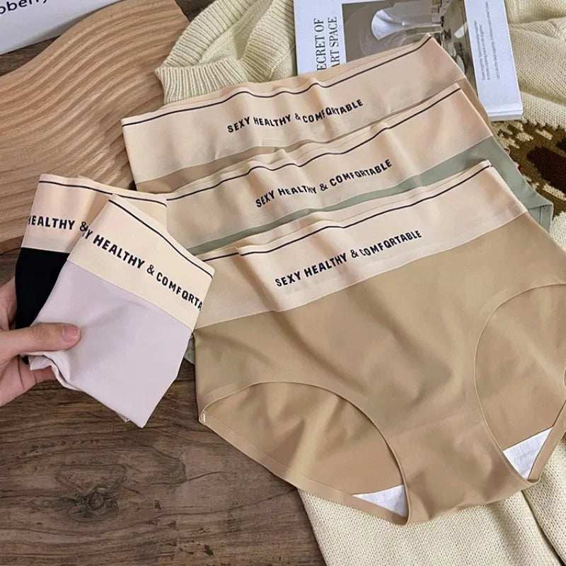 CowLost | product_id-ollymurscn-women-low-waist-seamless-ice-silk-panties-comfortable-underwear |6