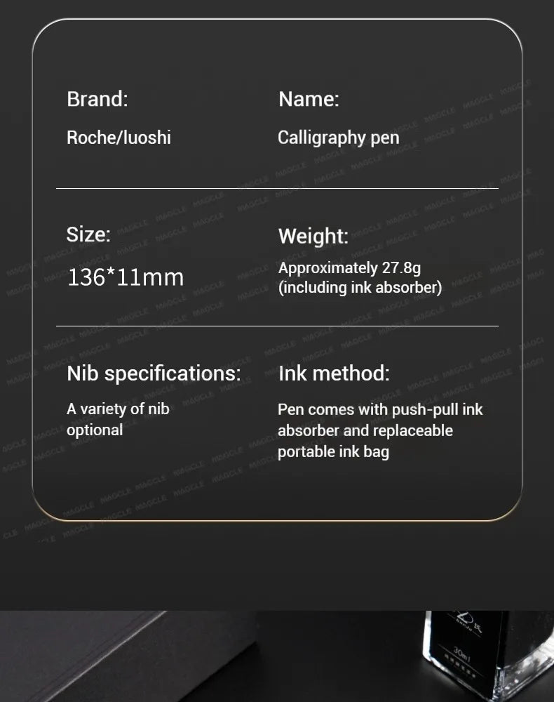 CowLost | product_id-metal-fountain-pen-with-multiple-nib-sizes-0-28-1-0mm-for-calligraphy-and-fine-arts |17