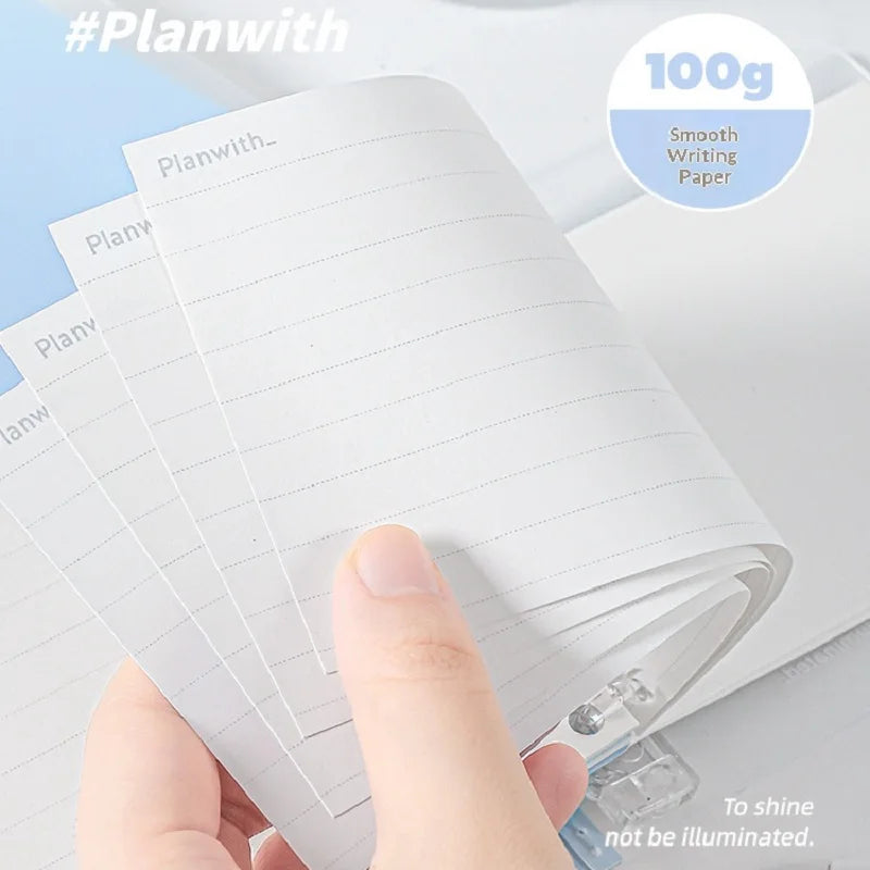 CowLost | product_id-planwith-b7-softcover-loose-leaf-notebook-refillable-pocket-binder-for-homework-journal-and-mistake-correction |6