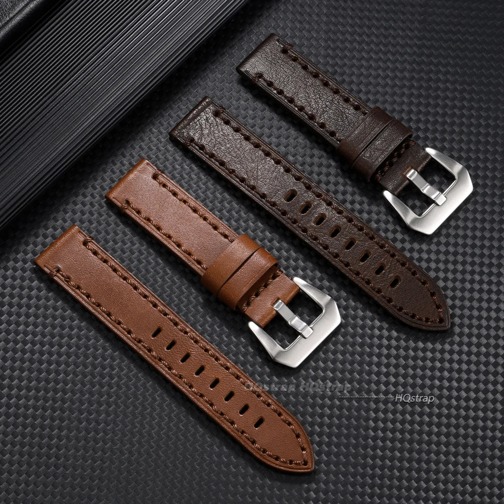 CowLost | bracelets-product_id-vintage-brown-cowhide-leather-watch-strap-for-panerai-seiko-18-26mm-unisex |3
