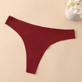 CowLost | product_id-seamless-women-s-ice-silk-breathable-thong-g-string-solid-color-lingerie |12