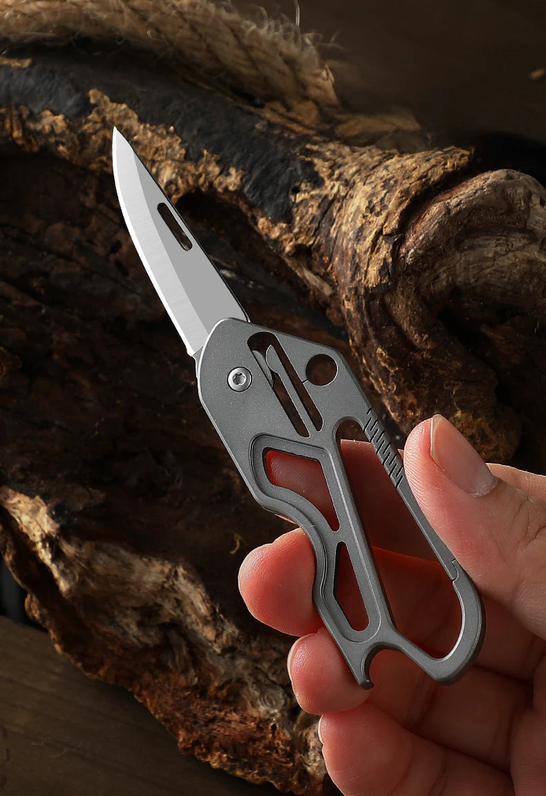 CowLost | uncategorized-yesisok-titanium-alloy-folding-keychain-knife-d2-blade |10