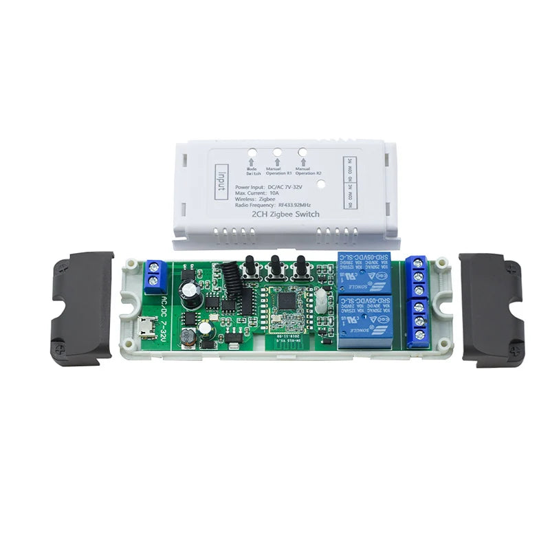 CowLost | locks-keys-product_id-zigbee-tuya-smart-module-self-lock-inching-mode-switch-for-door-opener-electric-lock |3