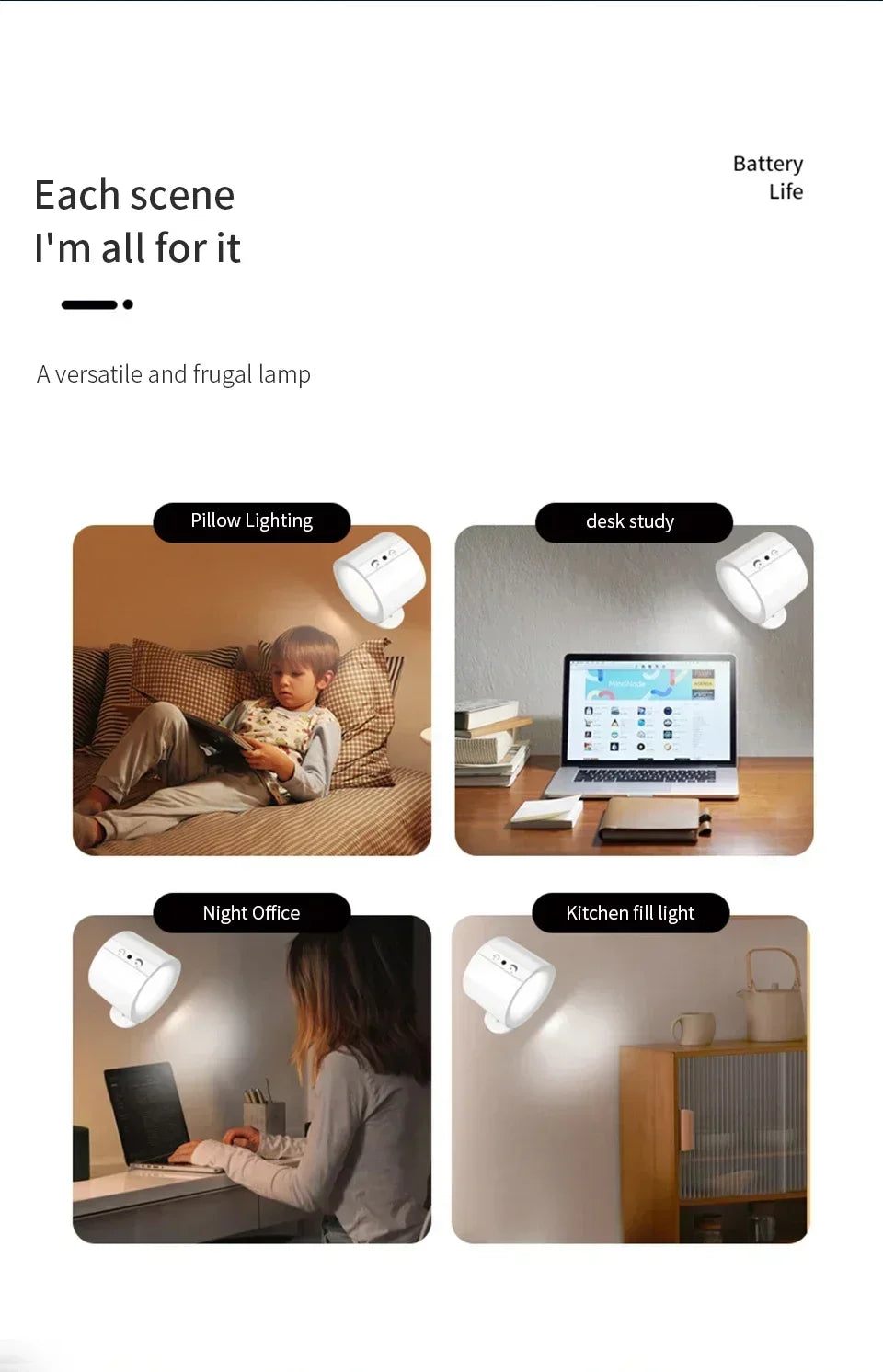 CowLost | product_id-rechargeable-magnetic-touch-led-wall-lamp-with-360-rotation-and-wireless-remote-for-bedroom-and-living-room |13