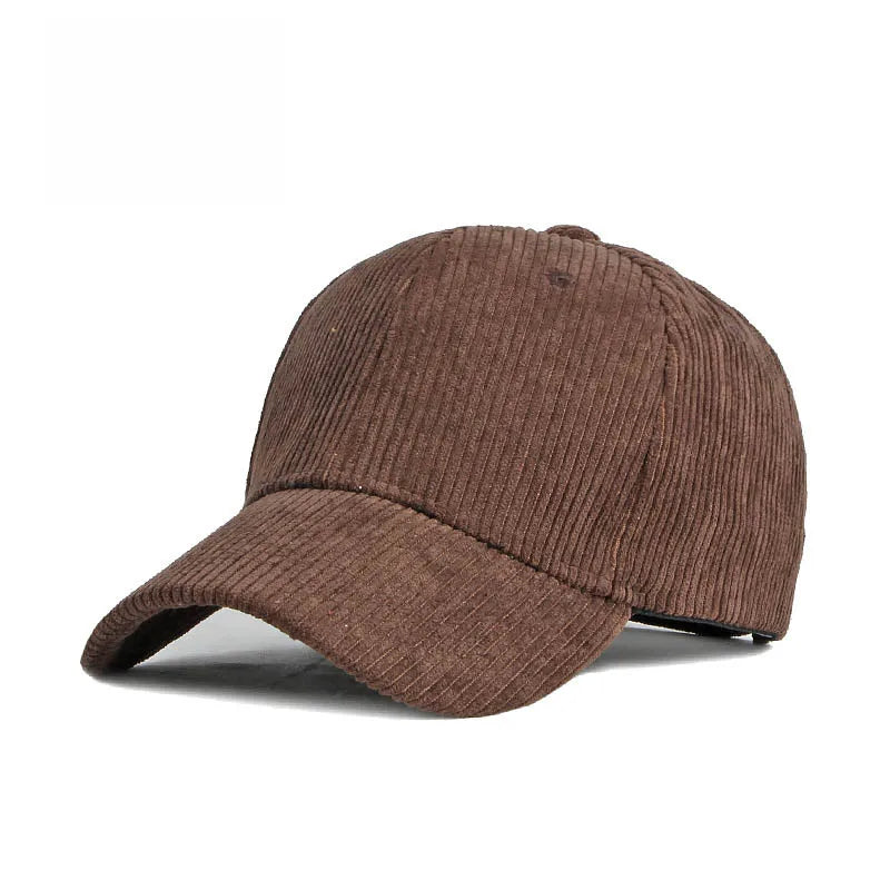 CowLost | corduroy-baseball-cap-for-women-men-new-cotton-solid-color-sunhat |27
