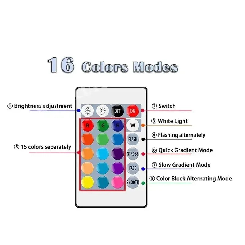 CowLost | product_id-dimmable-rgbw-e27-led-bulb-220v-16-colors-with-remote-control |10