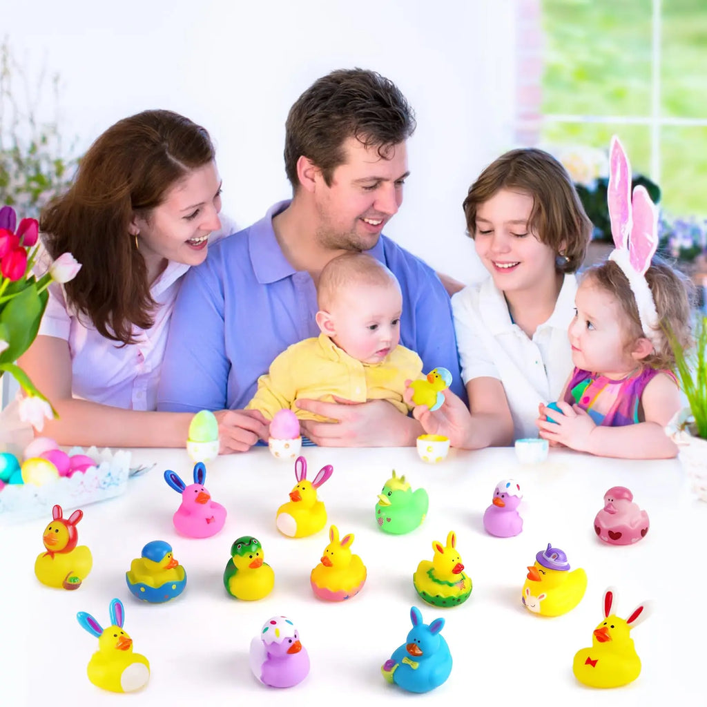 CowLost | product_id-6-12-24pcs-mini-bunny-rubber-ducks-2-1-inch-easter-bath-toys-party-favors |3