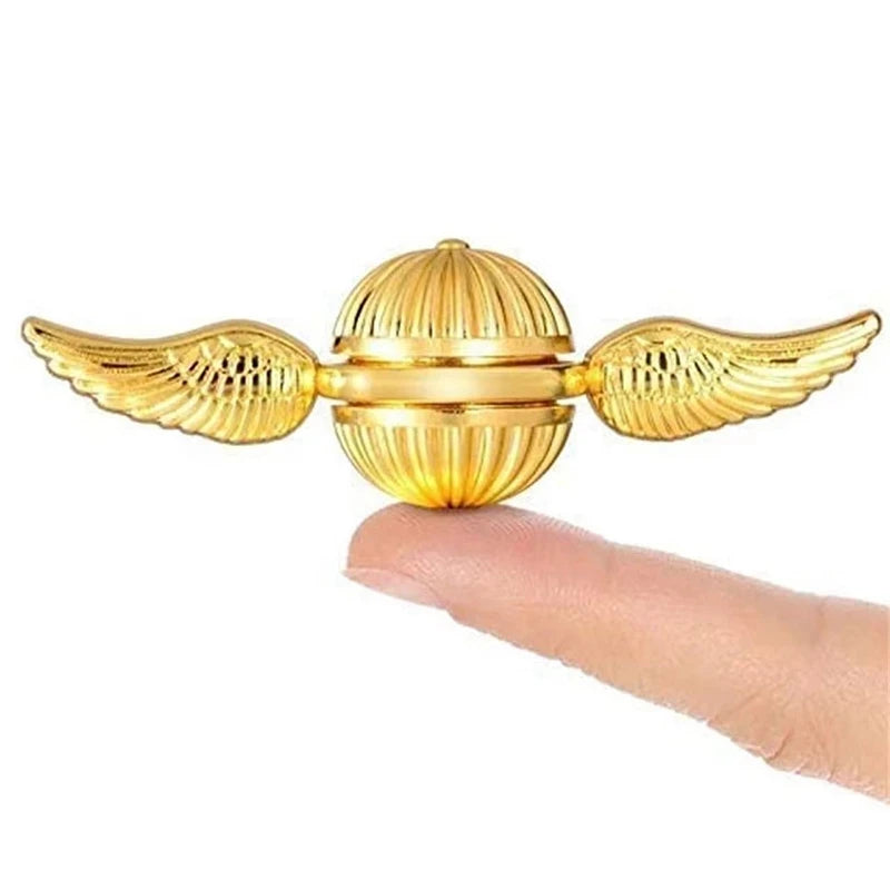CowLost | product_id-angel-wings-golden-snitch-cupid-metal-fidget-spinner-antistress-toy-gift |1