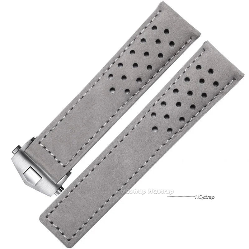 CowLost | product_id-leather-wristband-for-tag-heuer-carrera-monaco-20-22mm-frosted-cowhide-universal-strap |22
