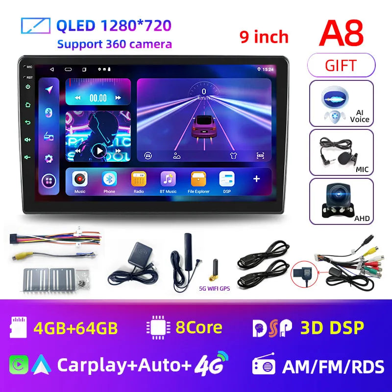 CowLost | 7-9-10-2-din-android14-auto-car-radio-multimedia |35