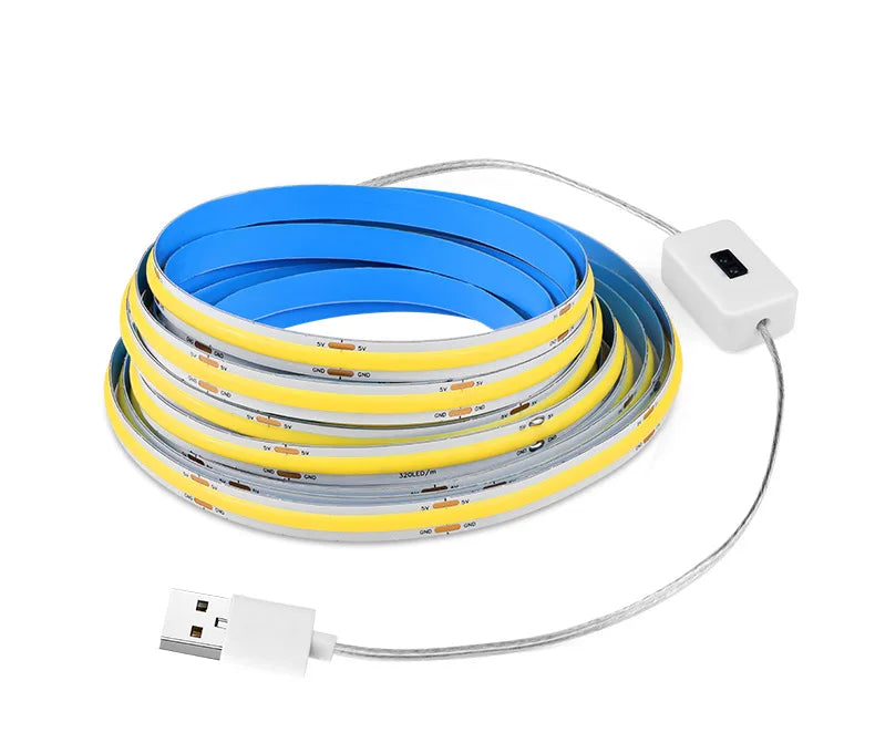 CowLost | light-ropes-strings-product_id-cob-led-strip-light-usb-5v-motion-sensor-ra90-dimmer-flexible-ribbon-tape-for-tv-mirror-backlight-decor |17