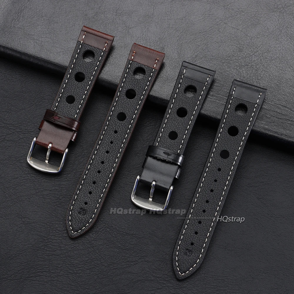 CowLost | product_id-vintage-genuine-oil-wax-cowhide-leather-watch-strap-20mm-22mm-with-pin-buckle-unisex |13