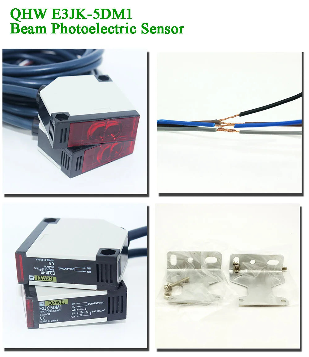 CowLost | motion-sensors-product_id-5m-ac90-250v-retroreflective-infrared-gate-photoelectric-beam-sensor-relay |2
